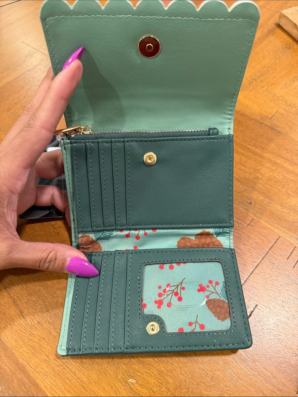 Disney Mickey & Friends Holiday House Wallet - BoxLunch Exclusive (Wallet Only) - Picture 3 of 9